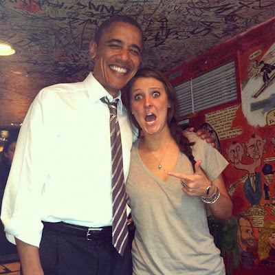 Madalyn Starkey's bar photo with President Obama has gone viral.