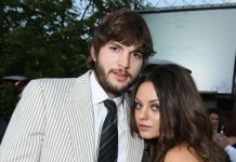 Mila Kunis and Ashton Kutcher First Kiss Mila Kunis and Ashton Kutcher