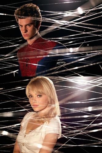 Andrew Garfield and Emma Stone In The Amazing Spider-man