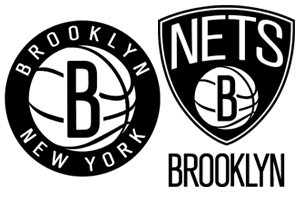 Brooklyn Nets New Black and White Logo