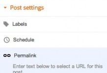Customization of Posts Link In Blogger Dashboard Customize your posts with permalinks