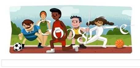 London Olympic Opening Ceremony First By Google