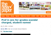 Photo of Ms Darinne Ko Wen Hui Posted By NewPaper Prof in sex for grades scandal student Darinne Ko Wen Hui