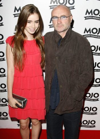 PHIL AND LILY COLLINS