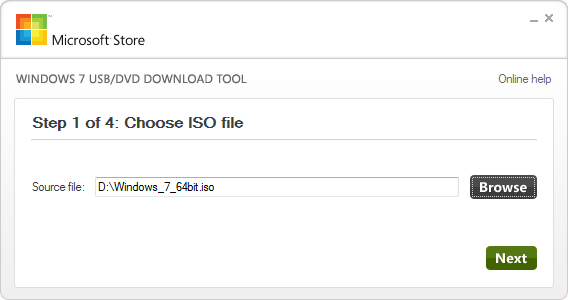 Windows 7 USB DVD Download Tool1