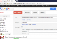 Send Encrypted Emails From Gmail Inbox with SafeGmail SafeGmail