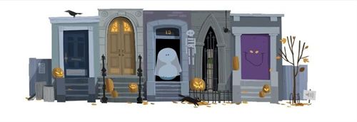 The Halloween Spirit 2012 Takes Over by Google