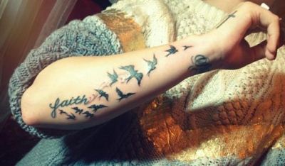 New Fashion Tattoo by Demi Lovato