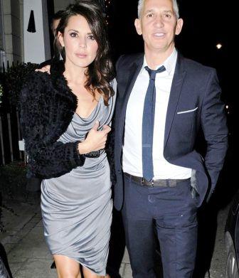 Lineker events with partner Danielle and son in strip pub