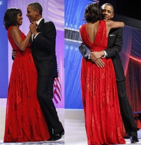 Michelle Obama Inauguration Dress 2013