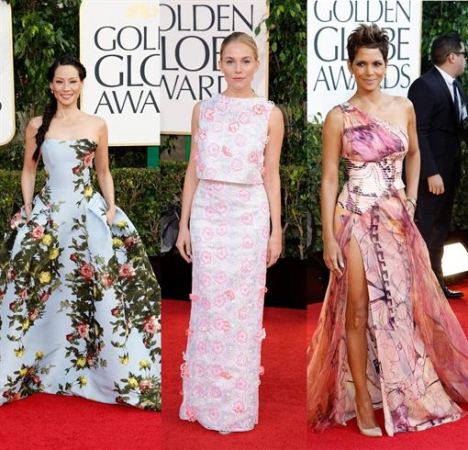 The Worst Dresses Golden Globes Sienna Miller Lucy Liu and Halle Berry