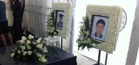 two boys killed by lorry singapore