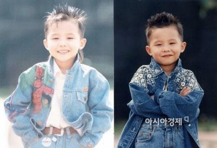 G-Dragon Showing Childhood Photos1