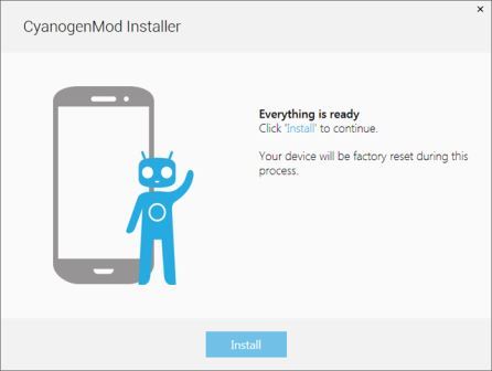 CyanogenMod installer 1