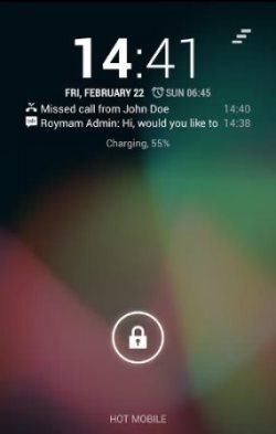 Notification-Lock-Screen-Android