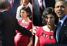Obama Fainting Pregnant Woman Catch in Middle of Speech Obama Fainting Pregnant Woman