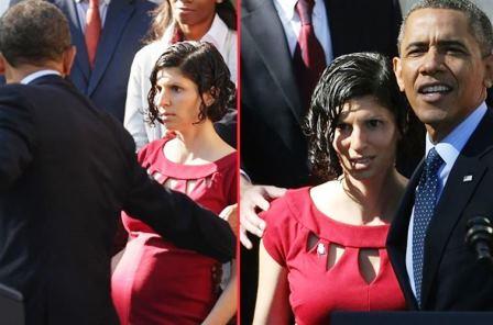 Obama Fainting Pregnant Woman